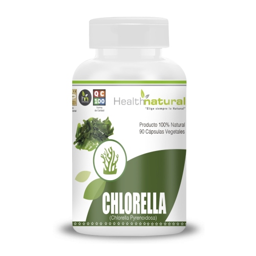 K'umara Market: Chlorella 500mg 90capsulas Health Natural
