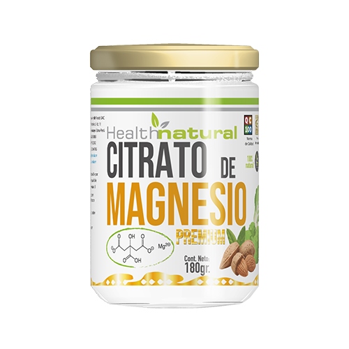 K'umara Market: Citrato de magnesio 180gr Health Natural