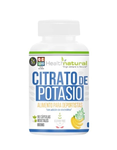 K'umara Market: Citrato de Potasio 90capsulas Health Natural