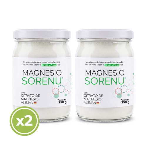 K'umara Market: Citrato de magnesio 250gr Sorenu (x2)