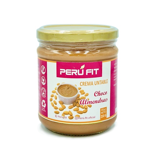 K'umara Market: Mantequilla de chocoalmendras 220gr Peru Fit