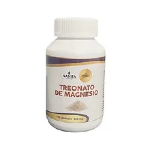 K'umara Market: Treonato de magnesio 100 cap Nanita Foods